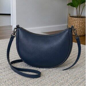 Charcoal Zip Crossbody Bag